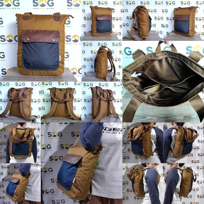 Tas Jinjing Punggung Eiger Darling Tote Backpack Original Terlaris