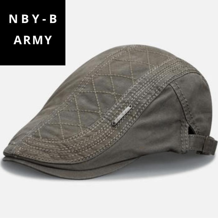 Patino Hat Topi Flat Cap Pet Topi Pelukis Sutradara Newsboy #Gratisongkir