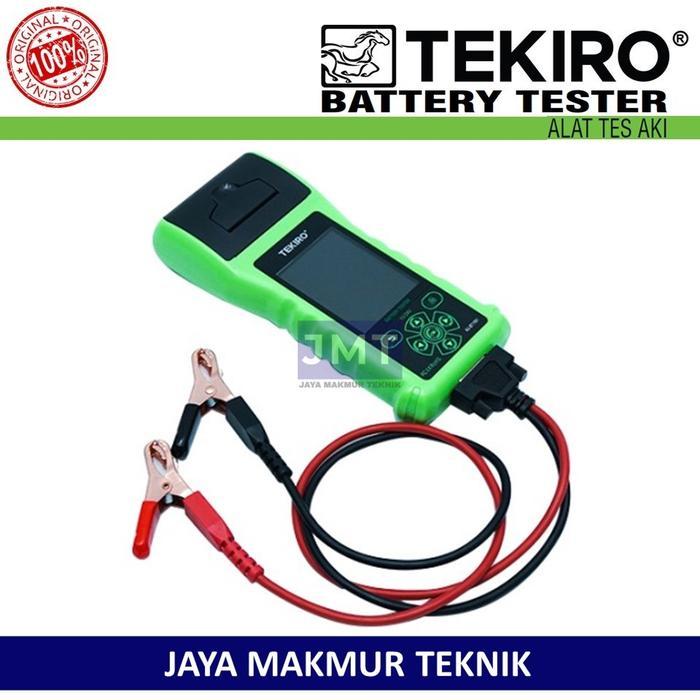 TEKIRO Alat Tes Aki/Accu 12V - 24V Battery Tester 12 V - 24 V Accu Tester Original