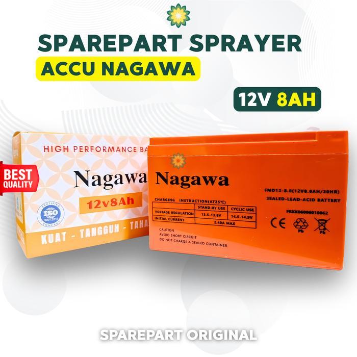Aki Sprayer Elektrik Accu Sprayer Nagawa 8Ah 9Ah 10Ah Lithium