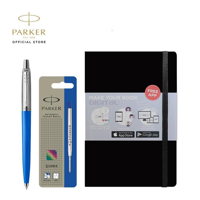 Terlaris Special Package - Jotter Originals Blue / Refill Blue / O2O Journal / Premium Gift Kado