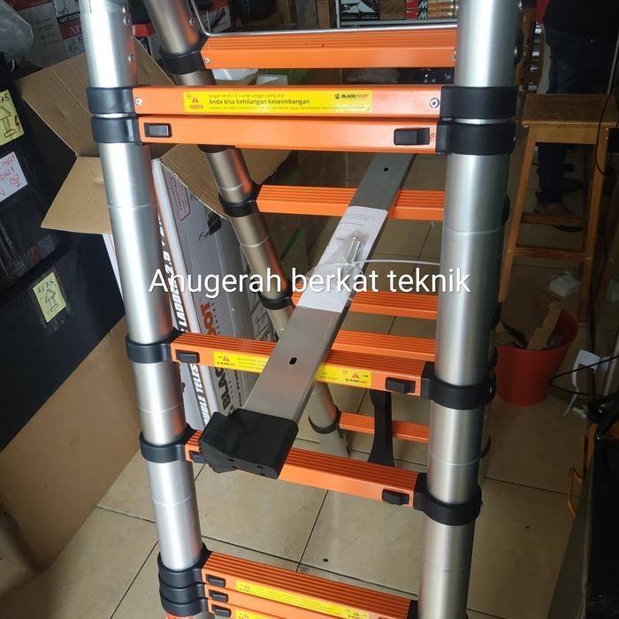 TANGGA LIPAT TELESKOPIK 5 METER DOUBLE