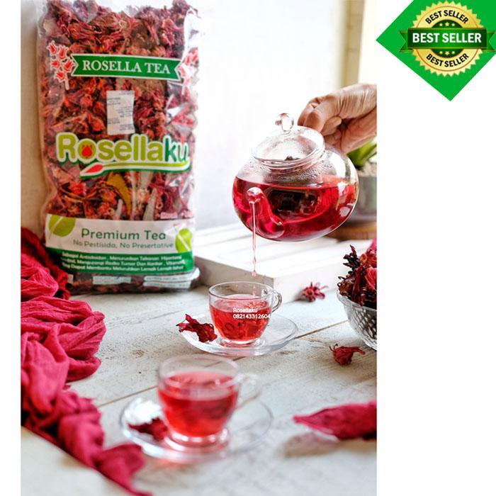 Obat Diet/Detox Peluntur Lemak Herbal/Teh Rosella Premium Bunga Rosela Tbk
