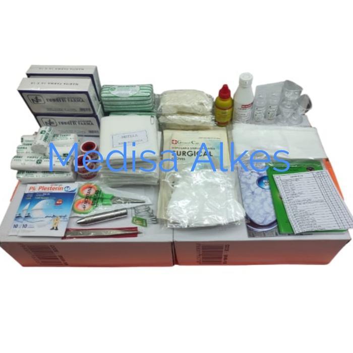 Isi Paket P3K Murah Tipe C / First Aid Kit Isi Tipe C /P3K Isi Komplit Tbk