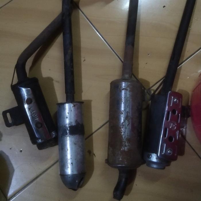 knalpot mesin mini gp/trail 50cc