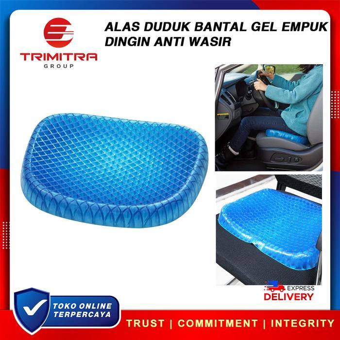 Alas Duduk Bantal Gel Empuk Dingin Anti Wasir Ambeien Alat Kesehatan