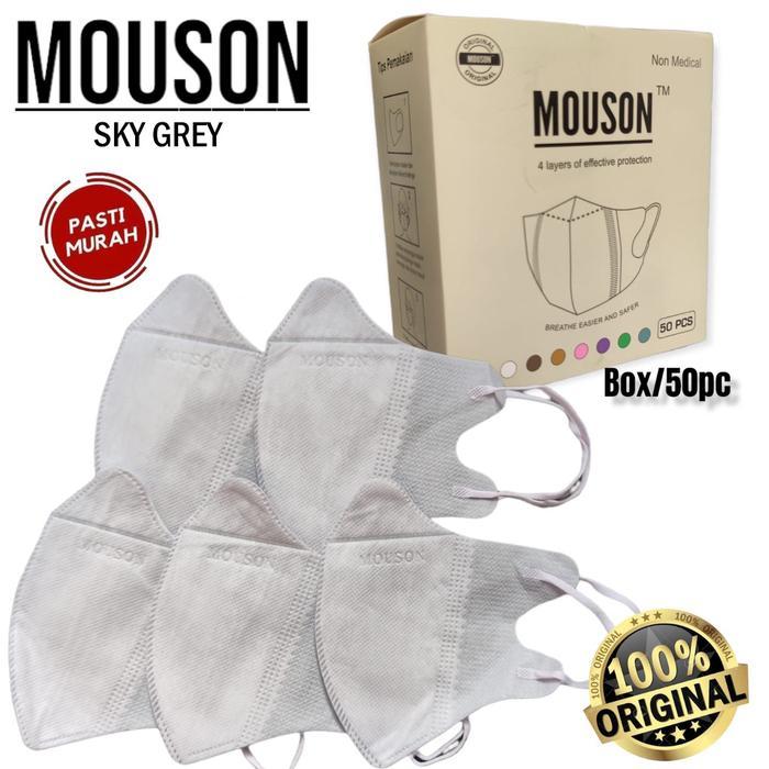MOUSON MASKER DUCKBILL MIX WARNA ISI 50'S