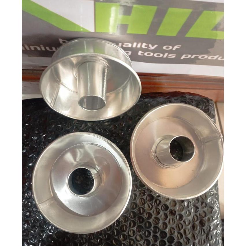 loyang tuban mini diameter 10 cm tinggi 3.5 cm - loyang donat - cake marmer mini - kue bulat mini