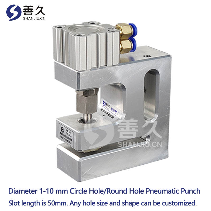 Circle Hole Puncher Pneumatic Hole Puncher for Plastic bag Round hole Punch Machine