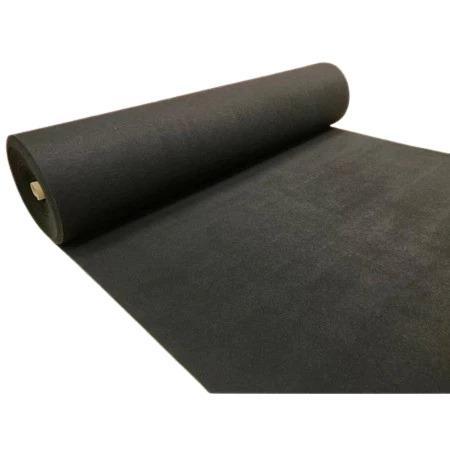 Karpet Meteran Exclusive Bludru Polos Lebar Karpet AVANOS BLACK LEBAR 3M ( 3 Meter )