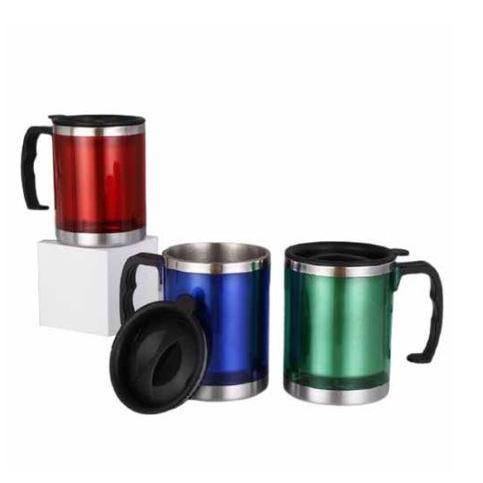 MUG GELAS TRAVEL KACA STAINLESS MUG JAR TUMBLER GLASS BOTOL MINUM AIR PANAS DINGIN TERMOS MY BOTTLE