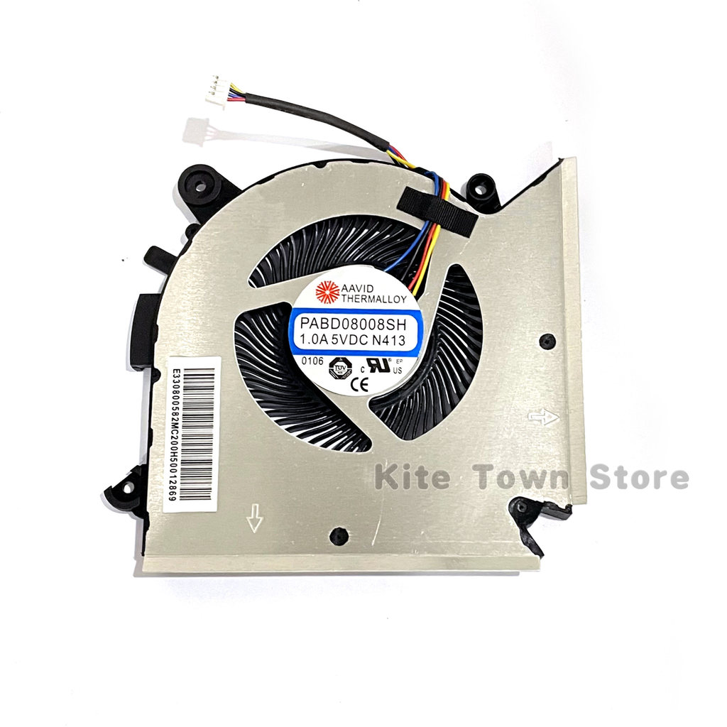 New CPU Cooling Fan for MSI GF63 GF63 Thin GF65 GF65 Thin Series MS-16R1 MS-16R2 Series PABD08008SH