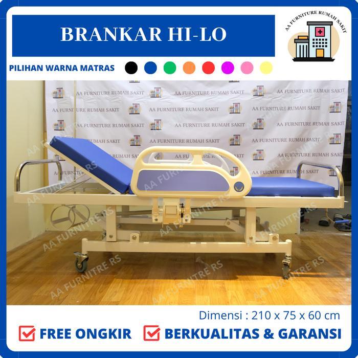 Brankar HiLo Brankar Bed Pasien IGD Rumah Sakit Brankar Pasien IGD
