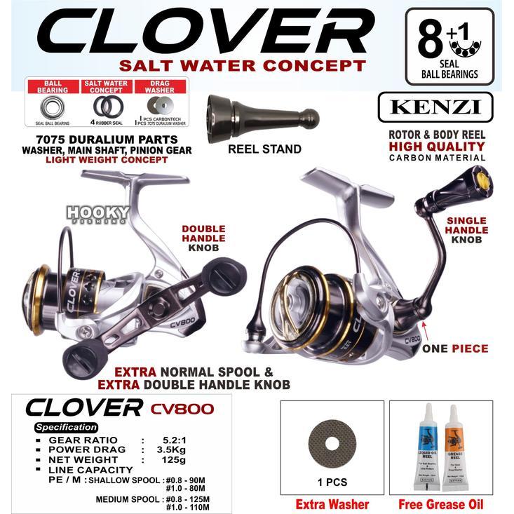 REEL KENZI CLOVER SW 800 