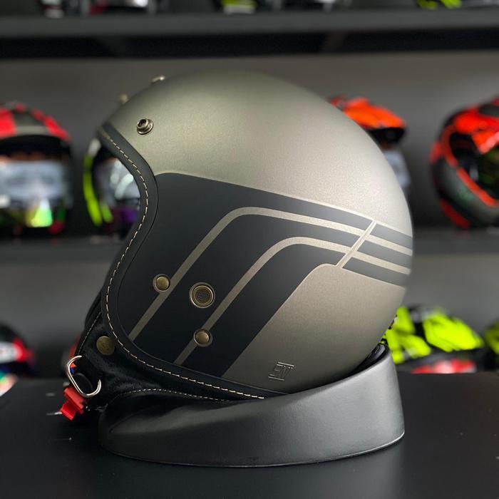 Njs Nr-80 Heritage Helm Half Face