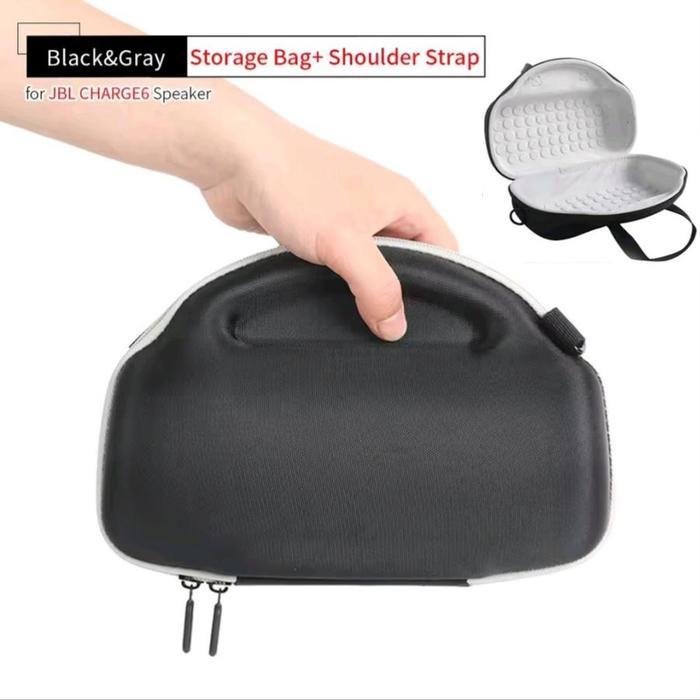 NEW AVPRO AVC210-GY EVA Carrying Case for JBL Charge 6 Dimension 24.5x16x11cm GREY INSIDE