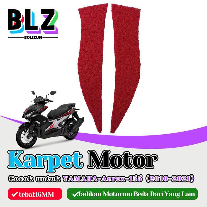 BOLIZUN Karpet Motor Mie Bihun YAMAHA-Aerox-1552016-2021) - Karpet YAMAHA-Aerox-1552016-2021)