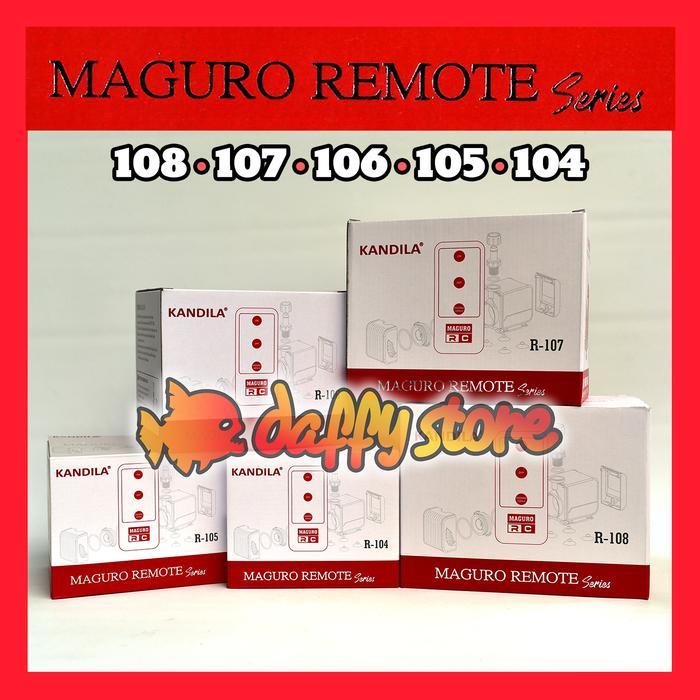 Pompa Kandila Maguro Remote 105 3000 Lph Akuarium Kolam