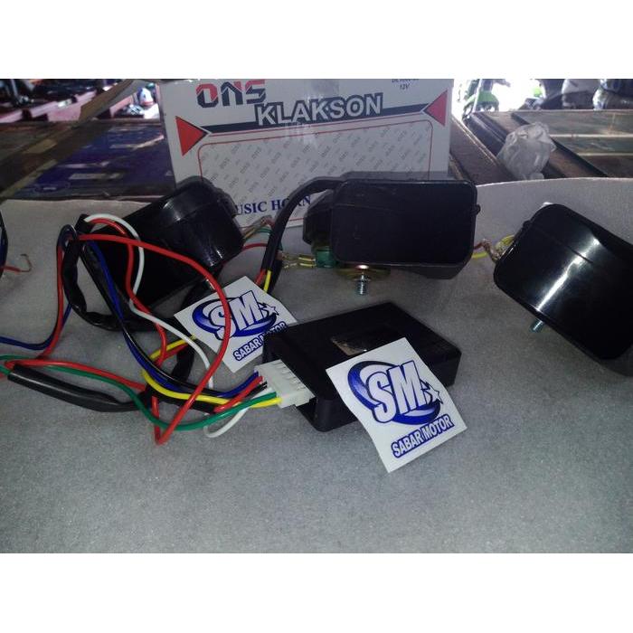 Klakson Telolet 5 Suara - Klakson Mobil /Motor Telolet 5 Mode Suara - Sudah Termasuk Modul