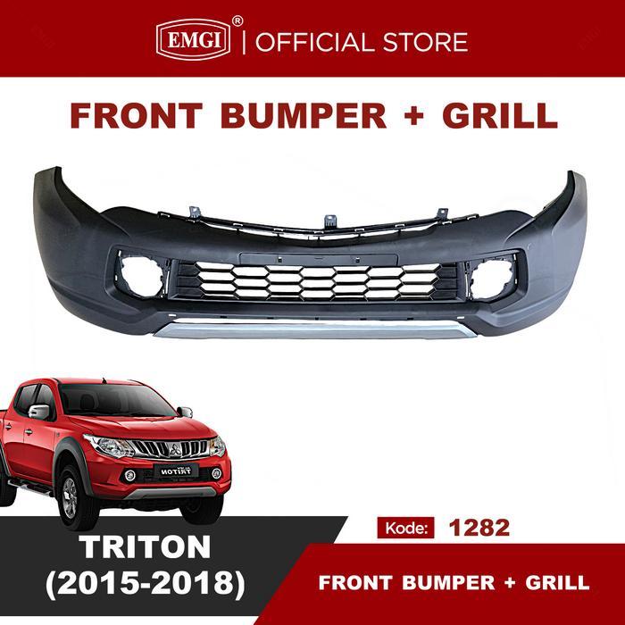 Emgi - Bumper Depan + Grill Bumper Triton 2015 2016 2017 2018
