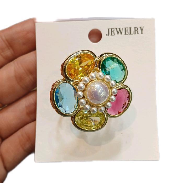 Ring Hijab Warna/Ring Hijab Premium/Ring Hijab Zircon