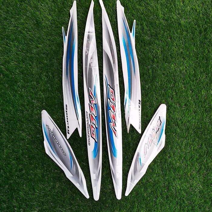 STRIPING SELENDANG 2007 MIO SPORTY WARNA PUTIH