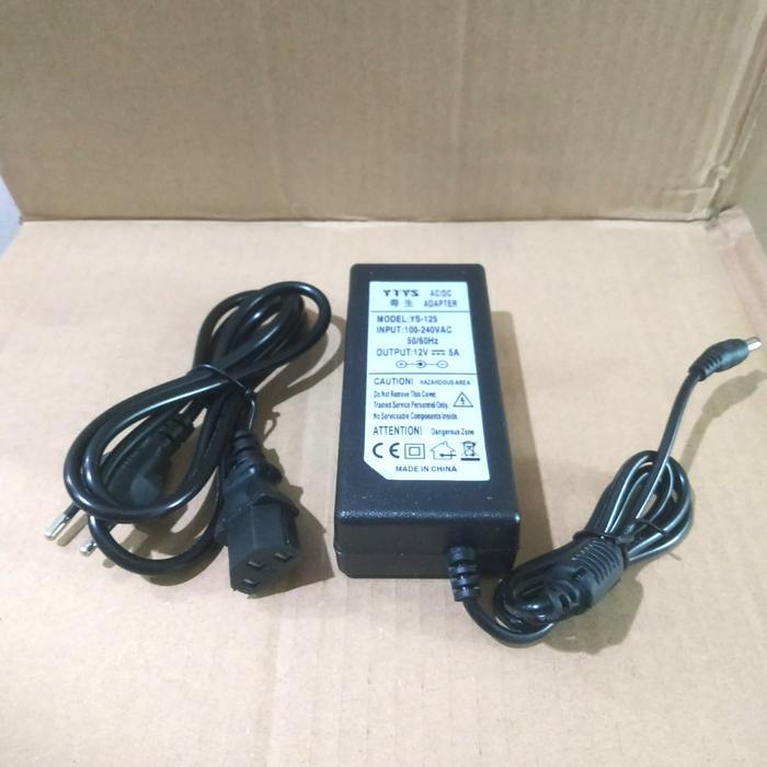ADAPTOR 5A 12V / ADAPTOR CCTV 5A MURNI
