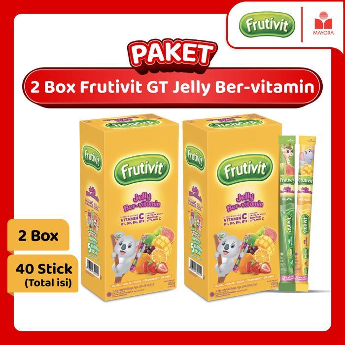 Paket 2 Box Frutivit Gt Jelly Ber-Vitamin