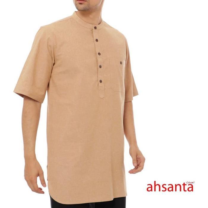 Koko Kurta Ahsanta Elegan Caramel Mewah