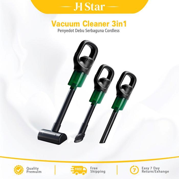 TERLARIS Vacum Cleaner Penyedot Debu Portable Car Vacum Cleaner Penyedot Debu 1200pa Hisap Handled