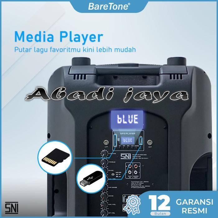 Portable Wireless Baretone Bt 3H1515Bwr Baretone Bt3H1515Bwr Redy Stok
