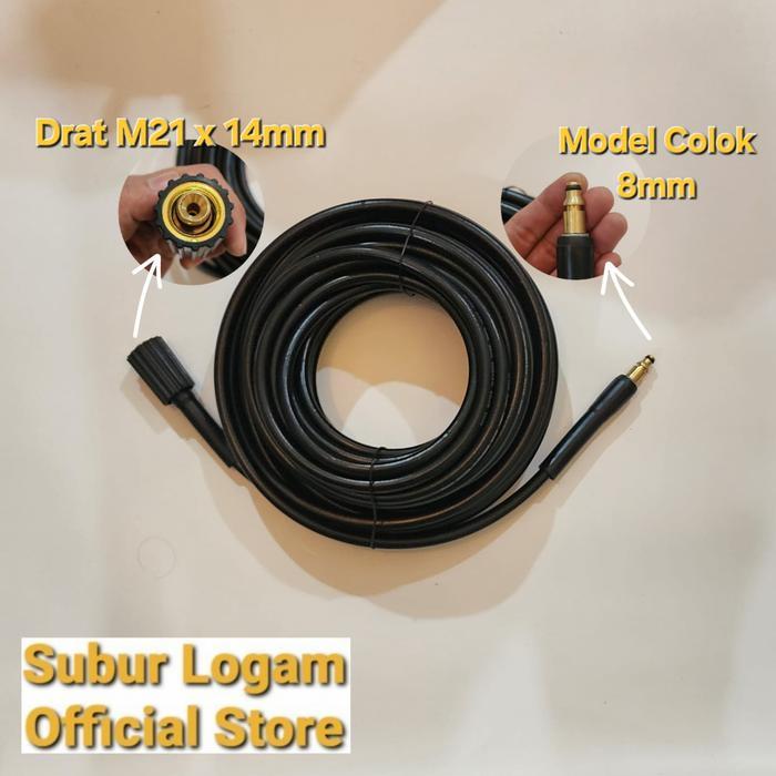 Selang Jet Cleaner Alternatif 5 Meter untuk Nilfisk