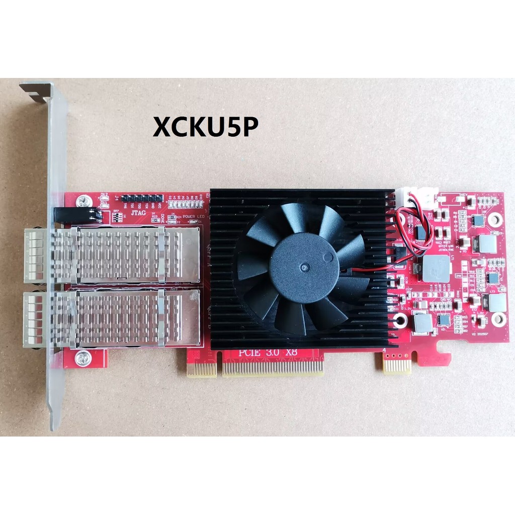 XCKU5P 100G Kintex UltraScale+ XCKU15P PCIE 3.0 QSFP xilinx board xilinx fpga board xilixn fpga