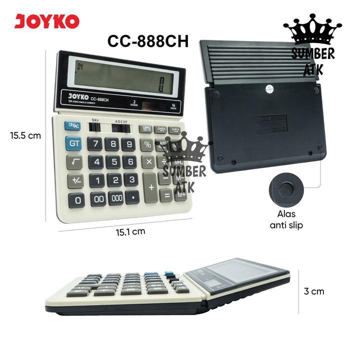 Calculator Kalkulator JOYKO CC-878CH 14 Digits CC-888CH 16 Digits Check & Correct
