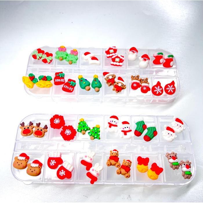 AKSESORIS NATAL BOX / AKSESORIS NAIL ART NATAL