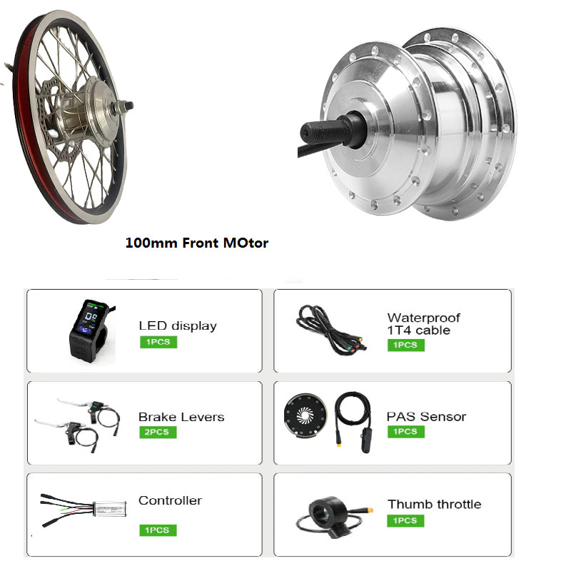 AKM Electric Bike Conversion Kit Wheel Hub Motor 36V 250W 16 20 Front Drive Engine eBike Kit Q75SX