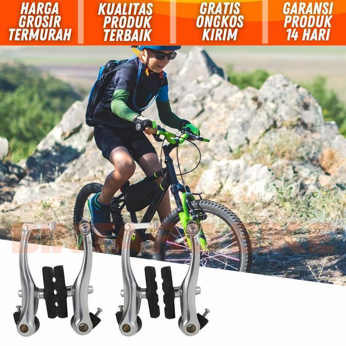 Rem Sepeda Vbrake Aluminium Alloy Chrome Like Tektro RX1 V-brake Sepeda Lipat MTB Minivelo Commuter
