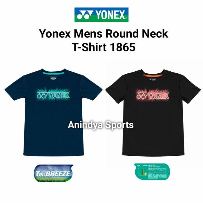 Kaos Badminton Yonex Original Round Neck T-Shirt 1865