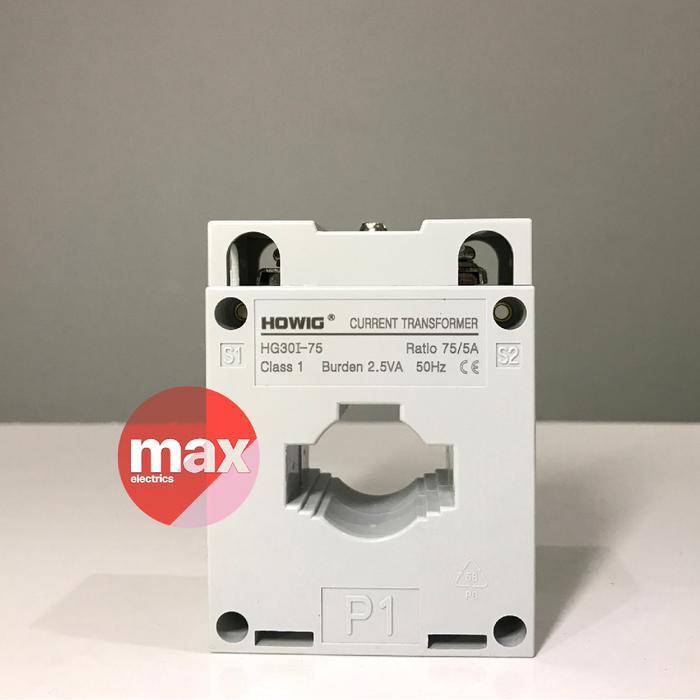 Terlaris Ct Howig - Hg30I-75, 75/5A, Class 1, 2.5Va (Current Transformer)