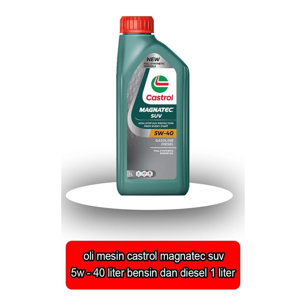 Oli Mesin Mobil Castrol Magnatec Suv 5W-40 5W40 1 Liter - 68623 -
