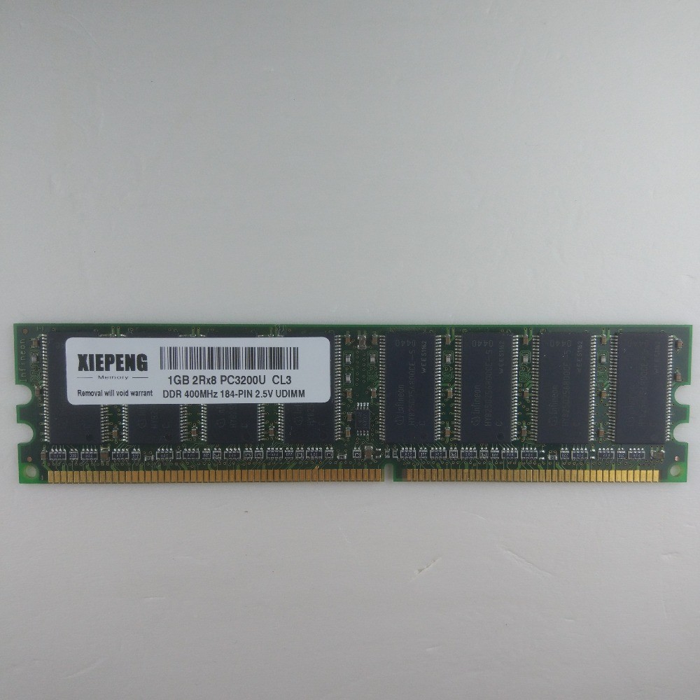 1GB 2Rx8 PC3200 DDR400 RAM 512MB DDR333 PC2700 DDR 400MHz NON ECC DIMM 2.5v 184-pin Desktops memory
