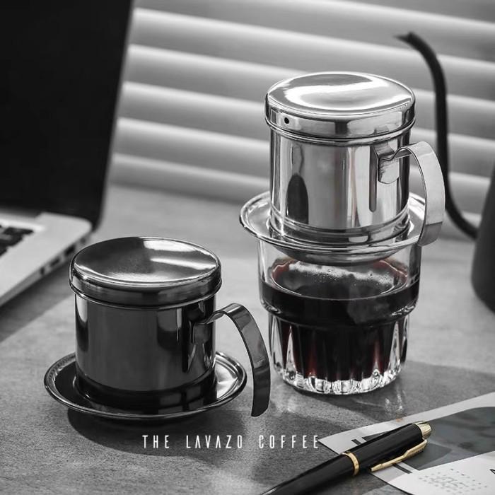 Vietnam Drip Sekrup Stainless Steel Coffee Dripper Dripper Kopi