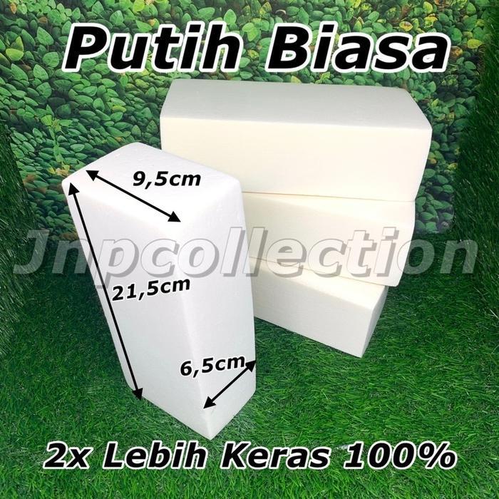 "New" Floral foam busa bunga kering putih