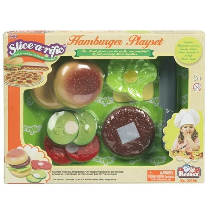Redbox Toys Hamburger Set 22186-Alat Masak Mainan
