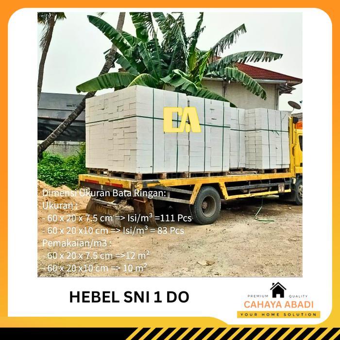 "New" BATA RINGAN / HEBEL 7,5CM / 10CM 12.6m3 DEPOK BOGOR BEKASI