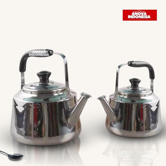 MUTU PREMIUM HIGH QUALITY. TEKO BUNYI FULL STAINLESS STEEL. TEKO SIUL EUROPA . SUPER TEBAL DAN