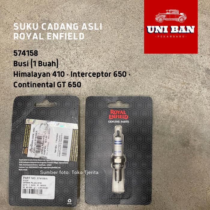 Busi (1) Himalayan Interceptor Continental GT 650 Shotgun 574158 - Royal Enfield ASLI
