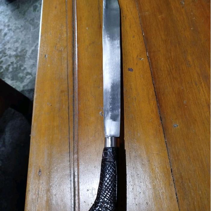 pisau sembelih bahan HSS , sangat tajam untuk berbagai aktifitas penyembelihan hewan kecil atau