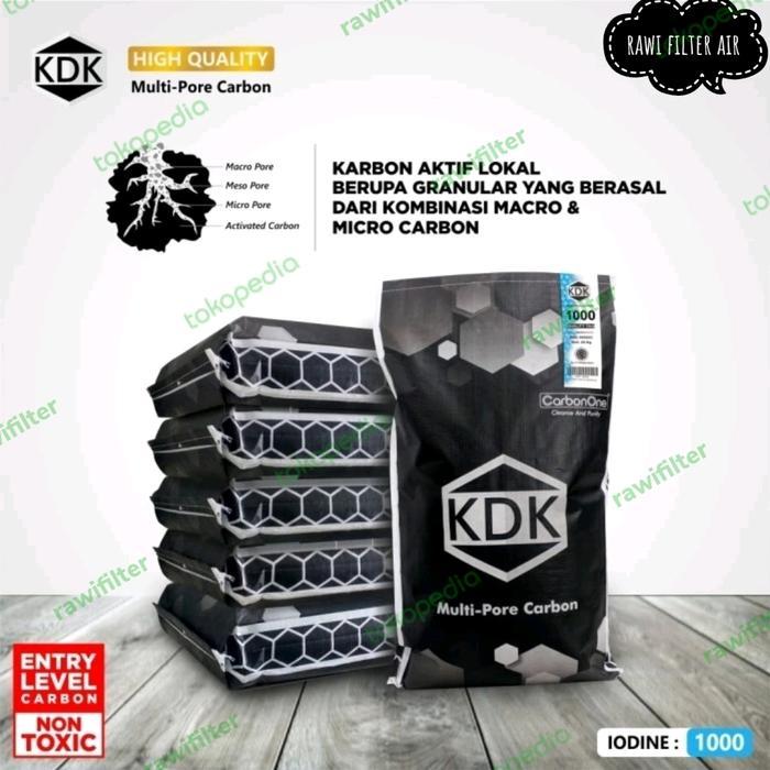 KARBON AKTIF/ ACTIVATED CARBON KDK IODINE 1000 HALAL