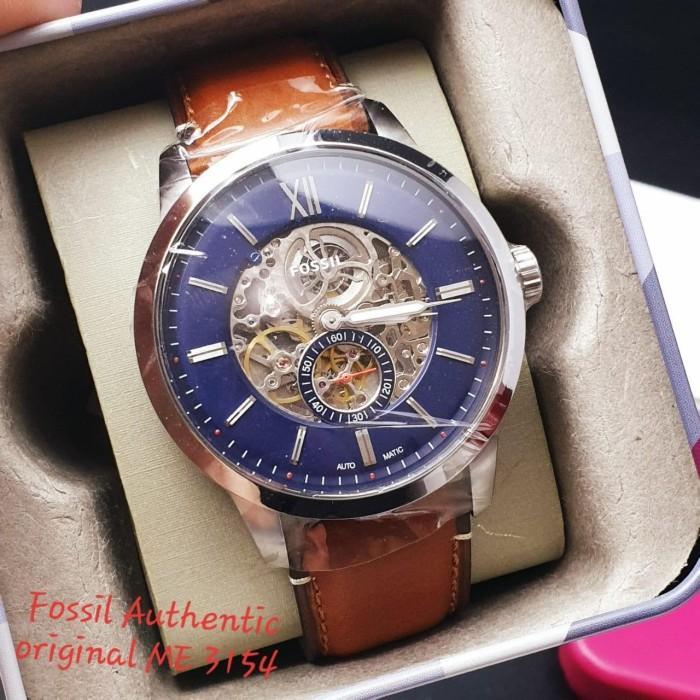 (Jual-1225) Jam Tangan Pria ME3154 ME3155 Strap Leather Fullset
